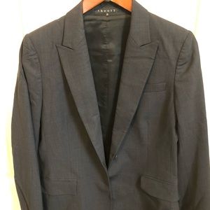 Theory navy suit jacket